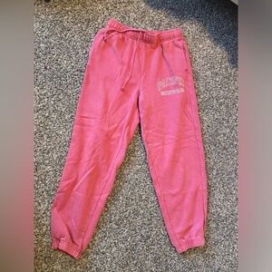 Pacsun sweatpants, size small, peachy pink